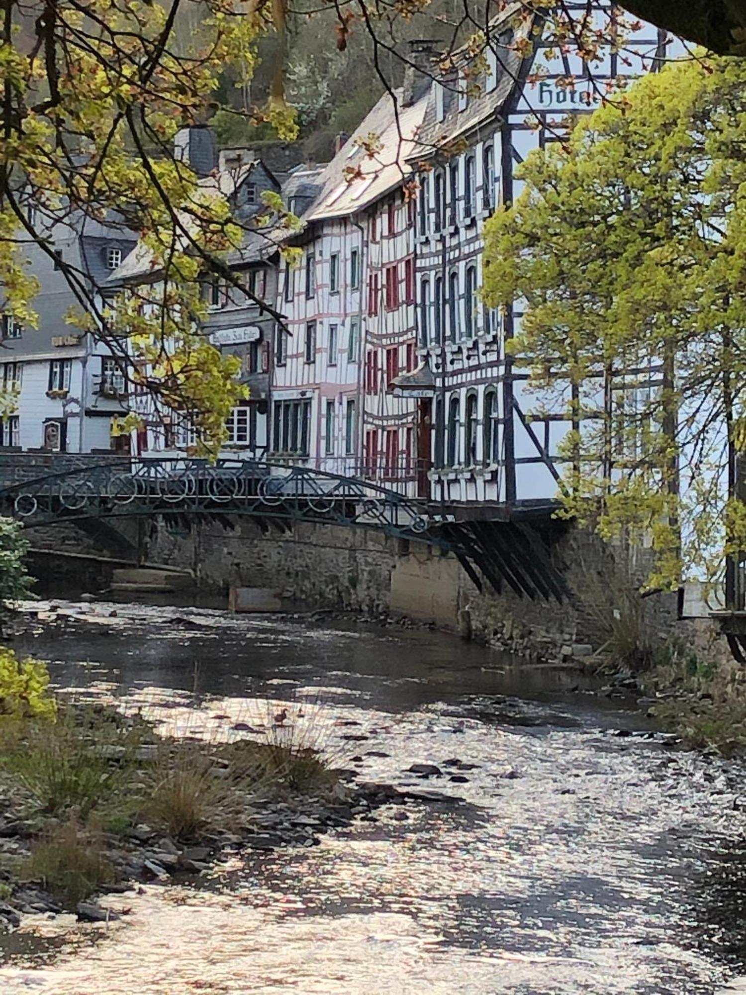 Apartment Am Fluss Im Haus An Der Rur Monschau Bagian luar foto